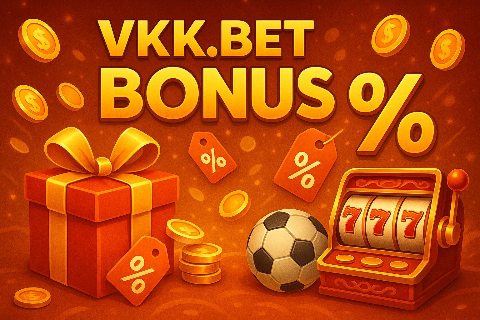 O bônus promocional VKK.BET é uma ótima maneira de começar sua aventura