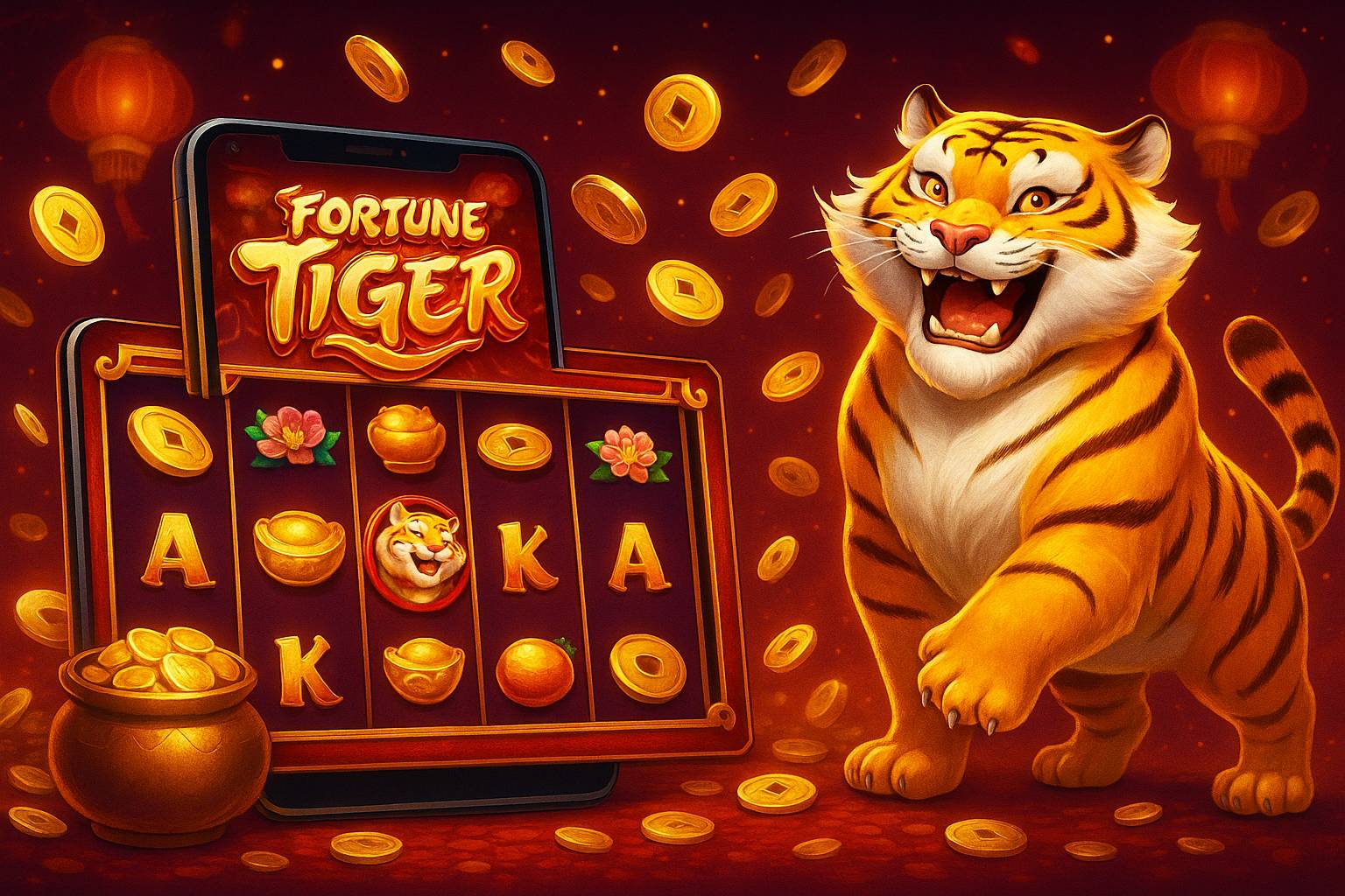 Fortune Tiger é um jogo imperdível no VKK.BET Casino