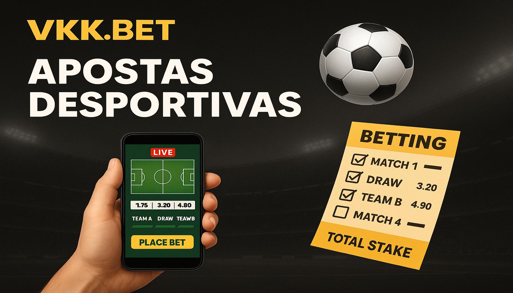 Apostas esportivas no cassino online VKK.BET