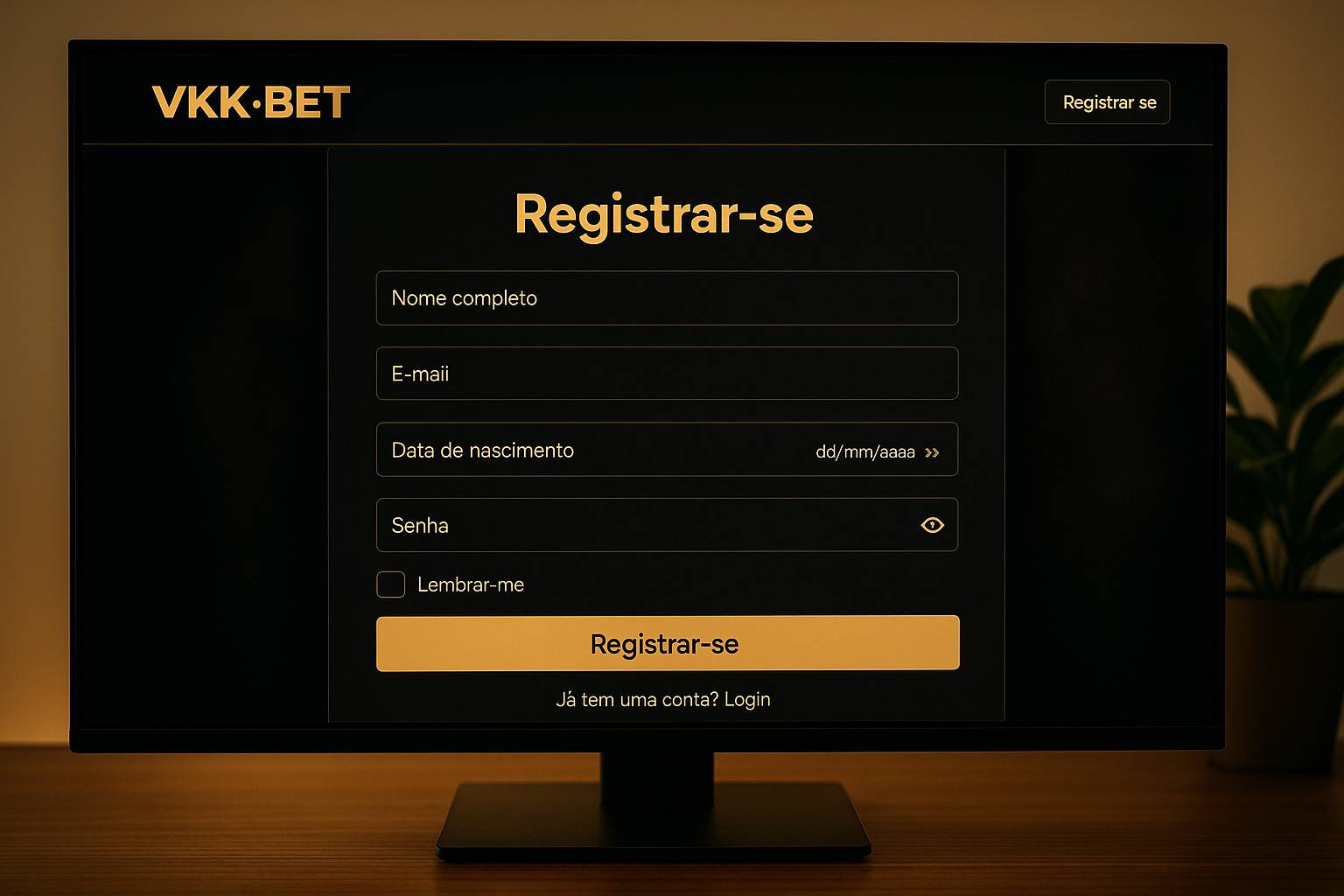 Não Perca tempo, o rRgistro na site VKK.BET